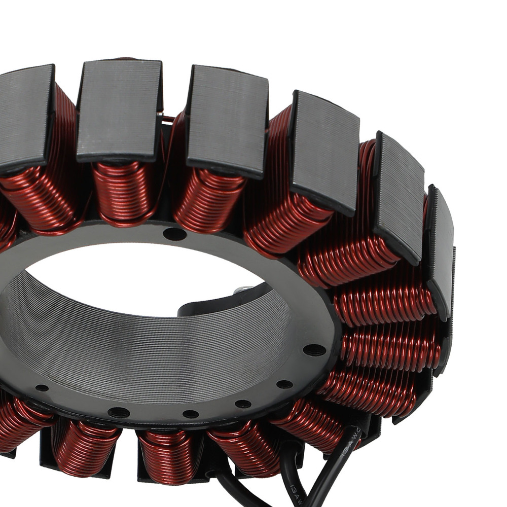 Stator compatible for Harley FLS Softail Dyna FatBoy Softail Slim 30017-08/A 12V 2008-2017