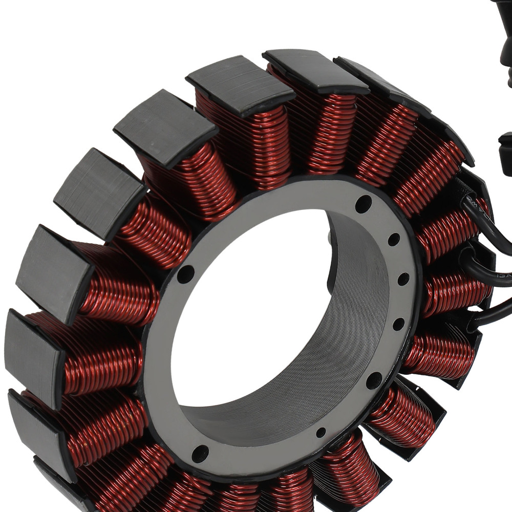 Stator compatible for Harley FLS Softail Dyna FatBoy Softail Slim 30017-08/A 12V 2008-2017
