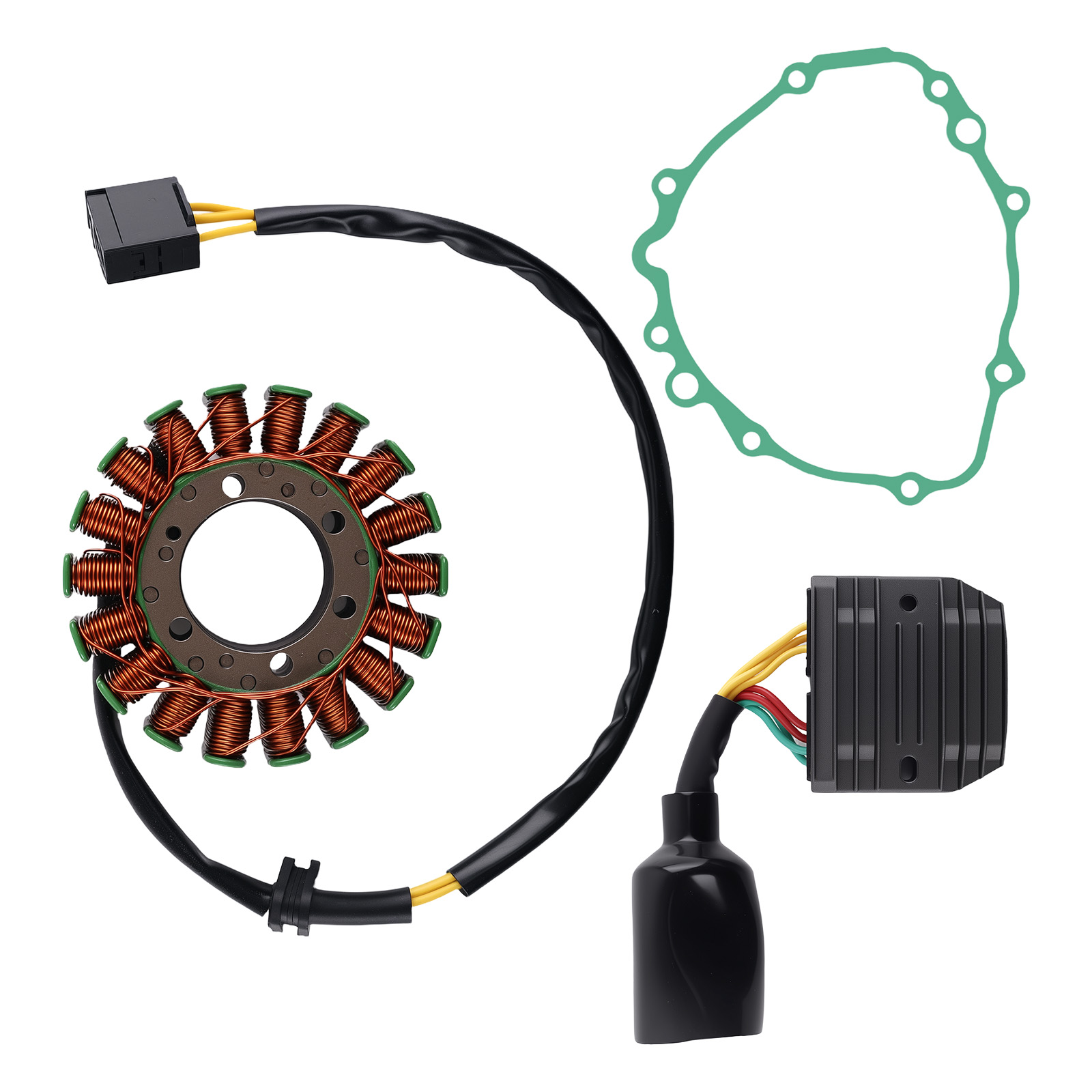 Generator Stator RectifierFor compatible for Honda CBR600RR 03-06 31120-MEE-003 31600-MEE-872