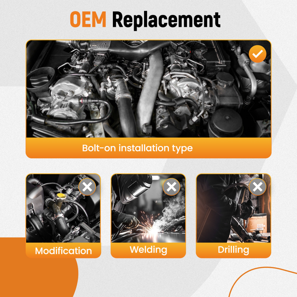 Intercooler Hose Pipe Kit For 667-300 compatible for Ford F250 F350 F450 2011-2015 2016