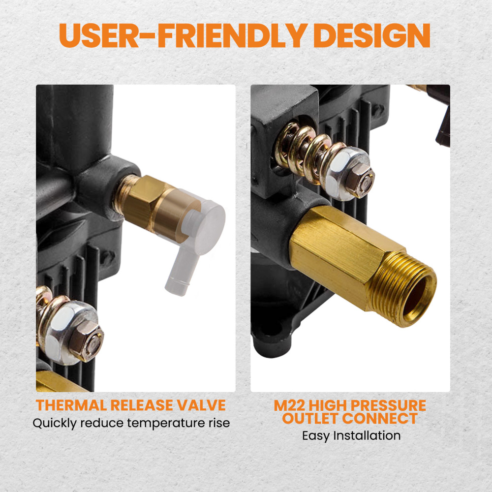 2.5 GPM 2400-3000 PSI Pompa per idropulitrice per UT80522 UT80953 UT80522B