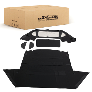 Black Convertible Cover compatible for Mercedes R129 SL320 SL500 1994-2002 MB3394BLKBLK