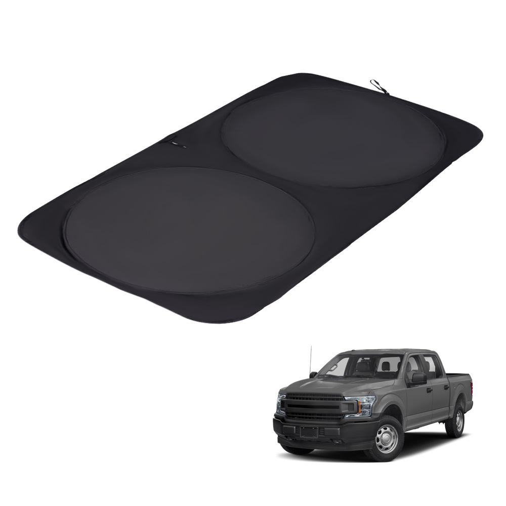 Foldable Car Sunshade compatible for Ford F150 2015 2016 2017-2020 Reflective UV Block