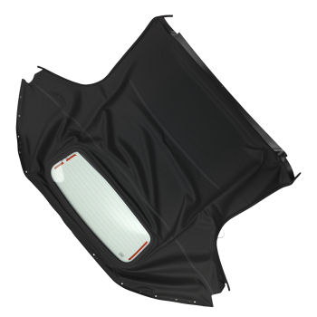 All Weather Soft Top compatible for Mazda MX-5 Miata 2006-2014 Black Glass TA1403