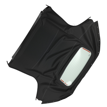All Weather Soft Top compatible for Mazda MX-5 Miata 2006-2014 Black Glass TA1403