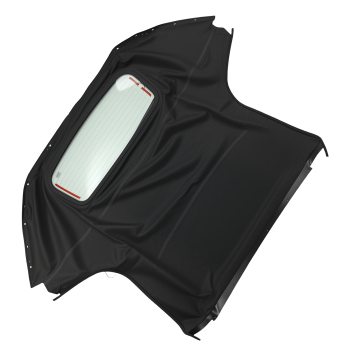 All Weather Soft Top compatible for Mazda MX-5 Miata 2006-2014 Black Glass TA1403