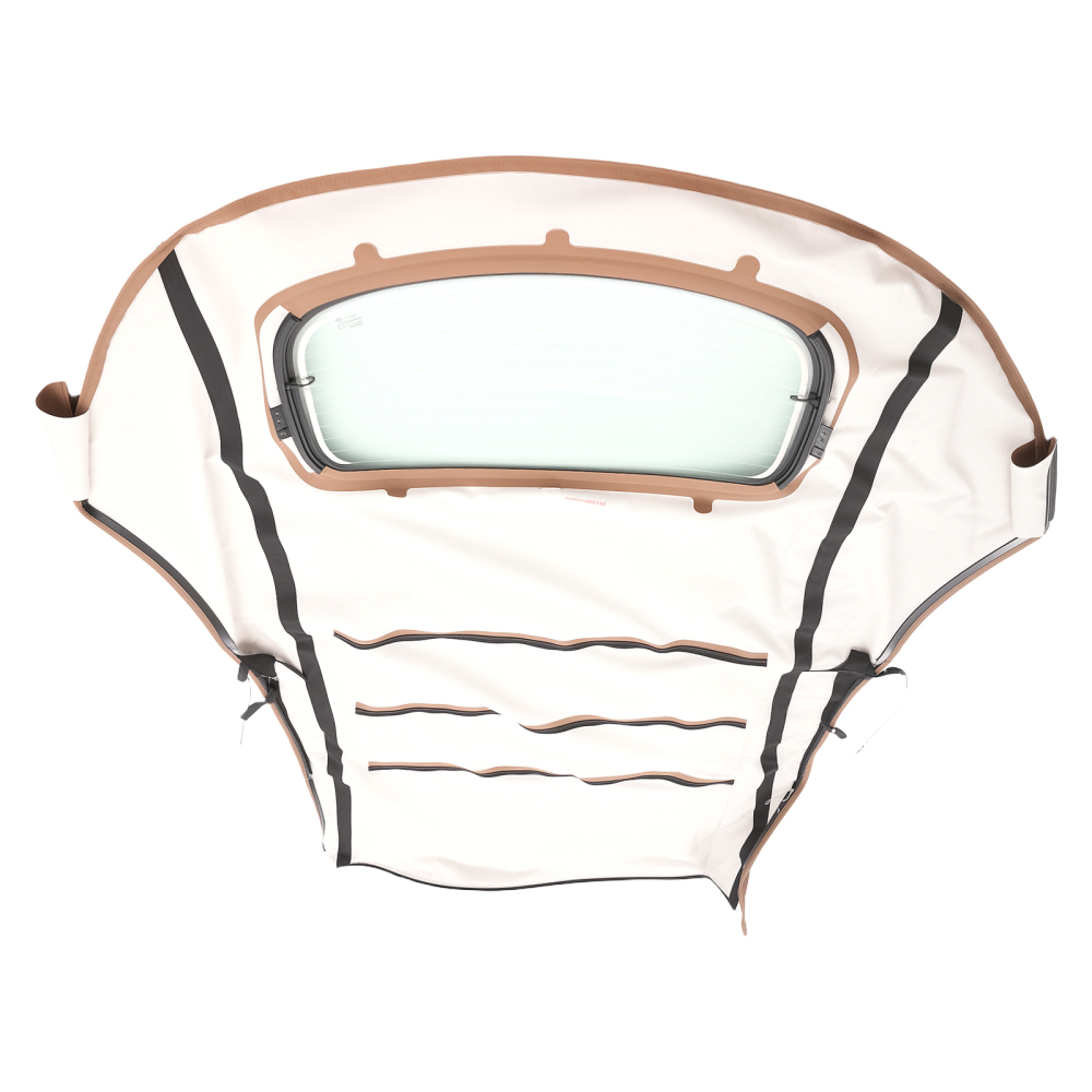 Black Convertible Top Glass Window compatible for VW Beetle 03-09 VWNB TAN-STF