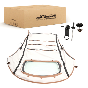 Black Convertible Top Glass Window compatible for VW Beetle 03-09 VWNB TAN-STF