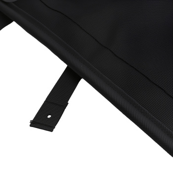 Black Convertible Cover compatible for Ford Mustang 2005-2014 PVC with Glass Window