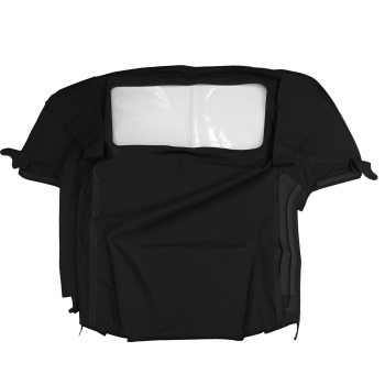 Black Convertible Soft Top Cover compatible for Geo Metro 1.0L 1990-1993 GEO1560265