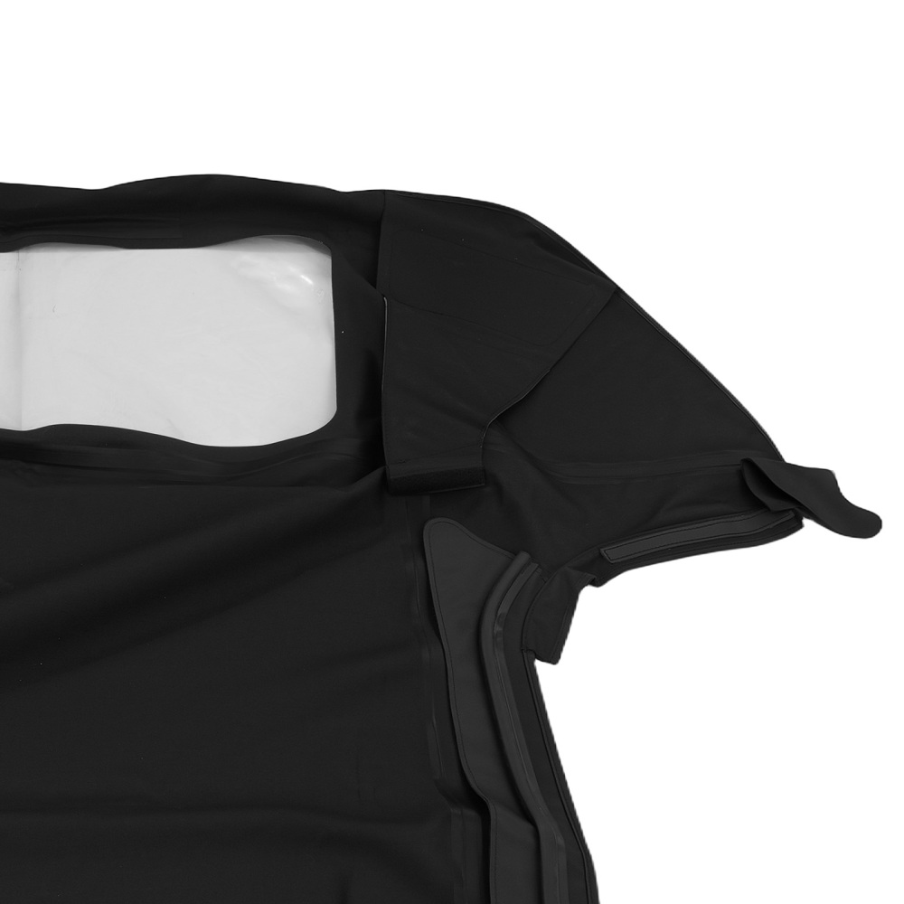 Black Convertible Soft Top Cover compatible for Geo Metro 1.0L 1990-1993 GEO1560265