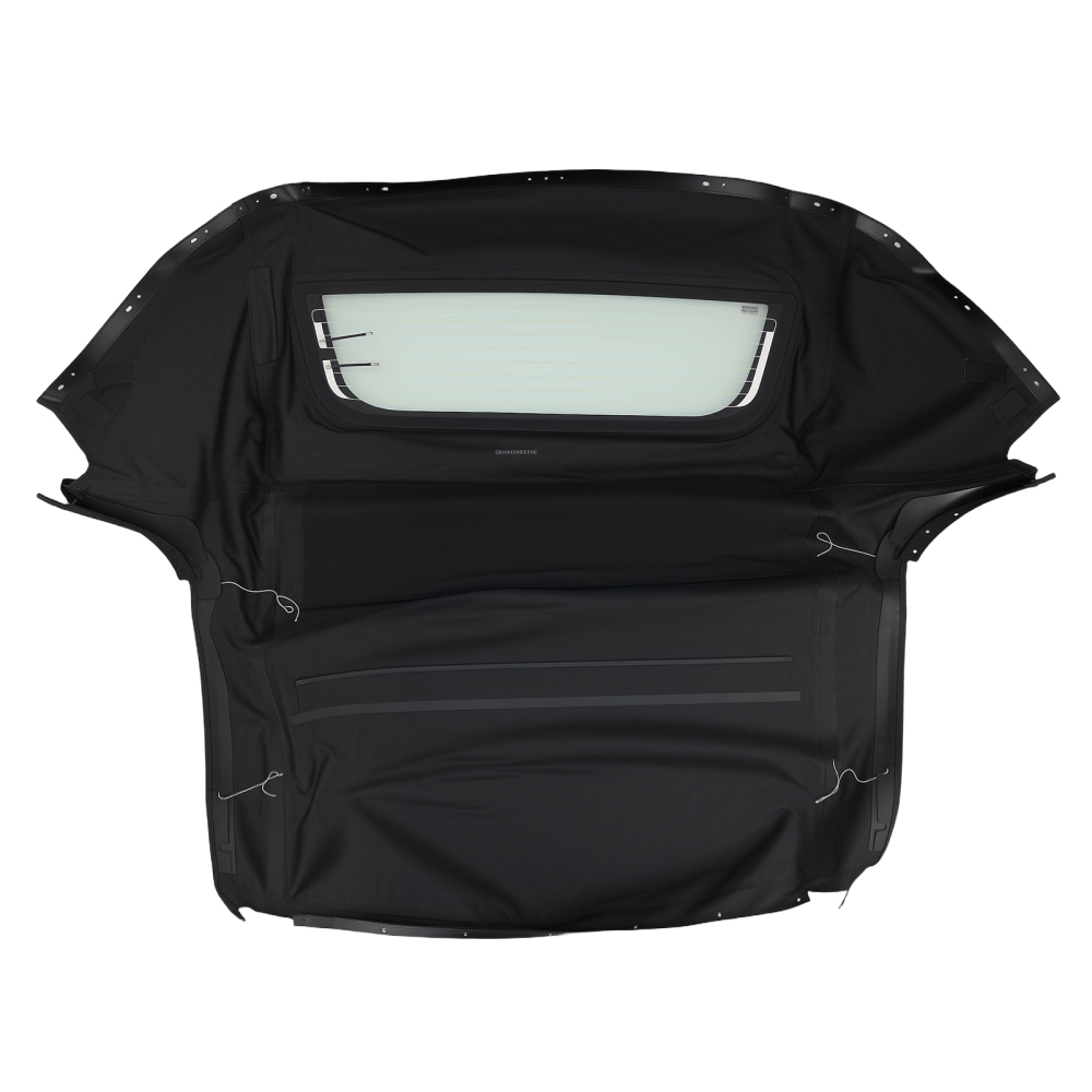 Black Convertible Assembly compatible for Honda S2000 1999-2009 Glass Window PVC Protection