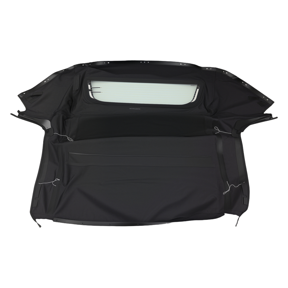 Black Convertible Assembly compatible for Honda S2000 1999-2009 Glass Window PVC Protection