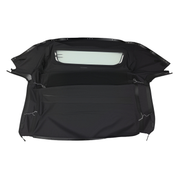 Black Convertible Assembly compatible for Honda S2000 1999-2009 Glass Window PVC Protection