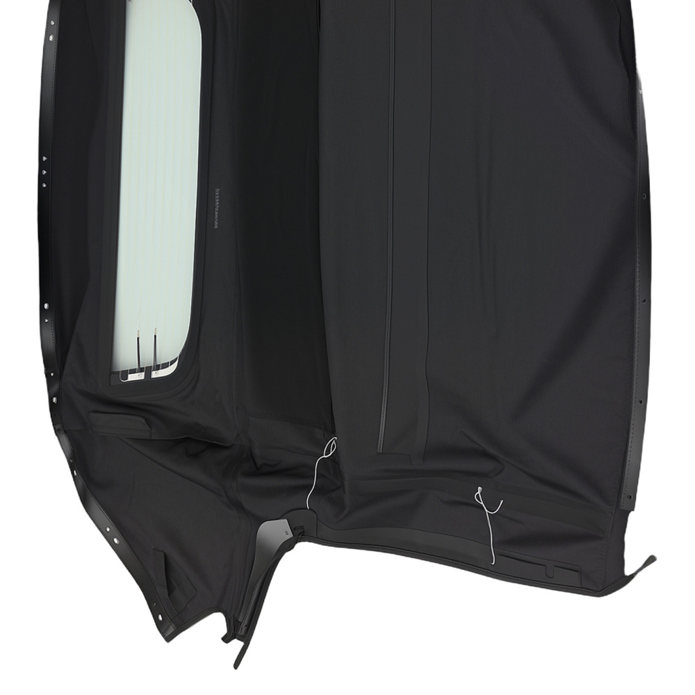 Black Convertible Assembly compatible for Honda S2000 1999-2009 Glass Window PVC Protection