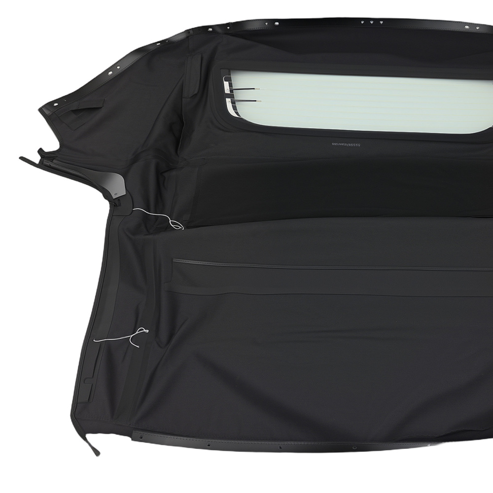 Black Convertible Assembly compatible for Honda S2000 1999-2009 Glass Window PVC Protection