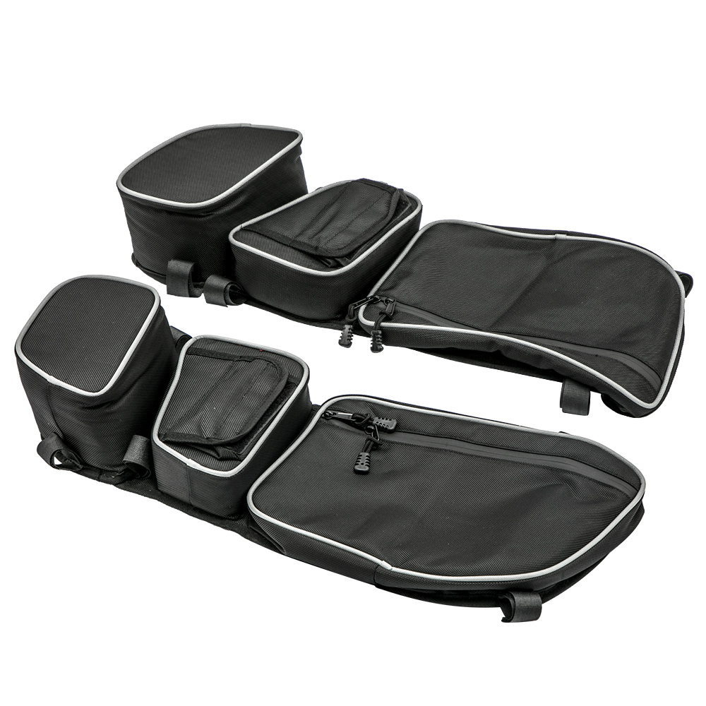 Side Door Storage Bags w/ Knee Pad For Can Am Maverick X3 Max 2017-2021