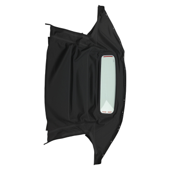 All Weather Convertible Soft Top compatible for Mazda Miata 1990-2005 Black Glass Window