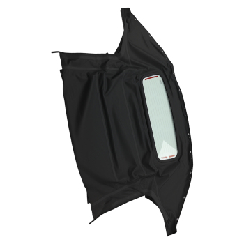 All Weather Convertible Soft Top compatible for Mazda Miata 1990-2005 Black Glass Window