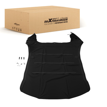 All Weather Convertible Top compatible for Mercedes-Benz CLK W209 V6/V8 2004-2009 Black