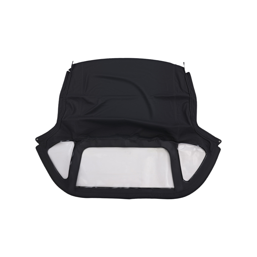 Black Convertible Soft Top compatible for MG MGB 1971-1980 1.8L WC540NZ6 PVC