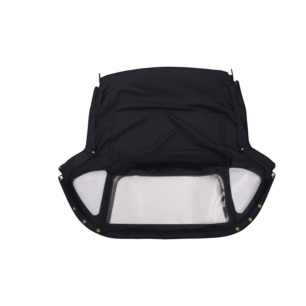 Black Convertible Soft Top compatible for MG MGB 1971-1980 1.8L WC540NZ6 PVC