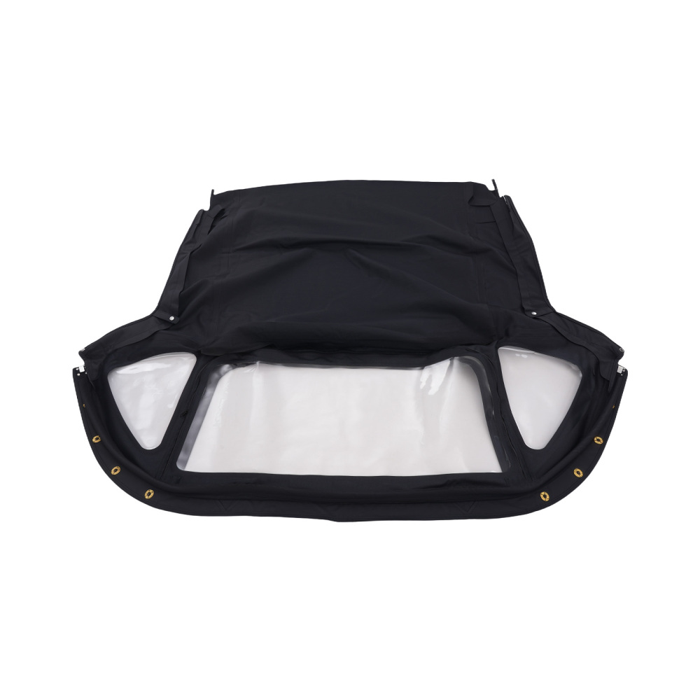 Black Convertible Soft Top compatible for MG MGB 1971-1980 1.8L WC540NZ6 PVC