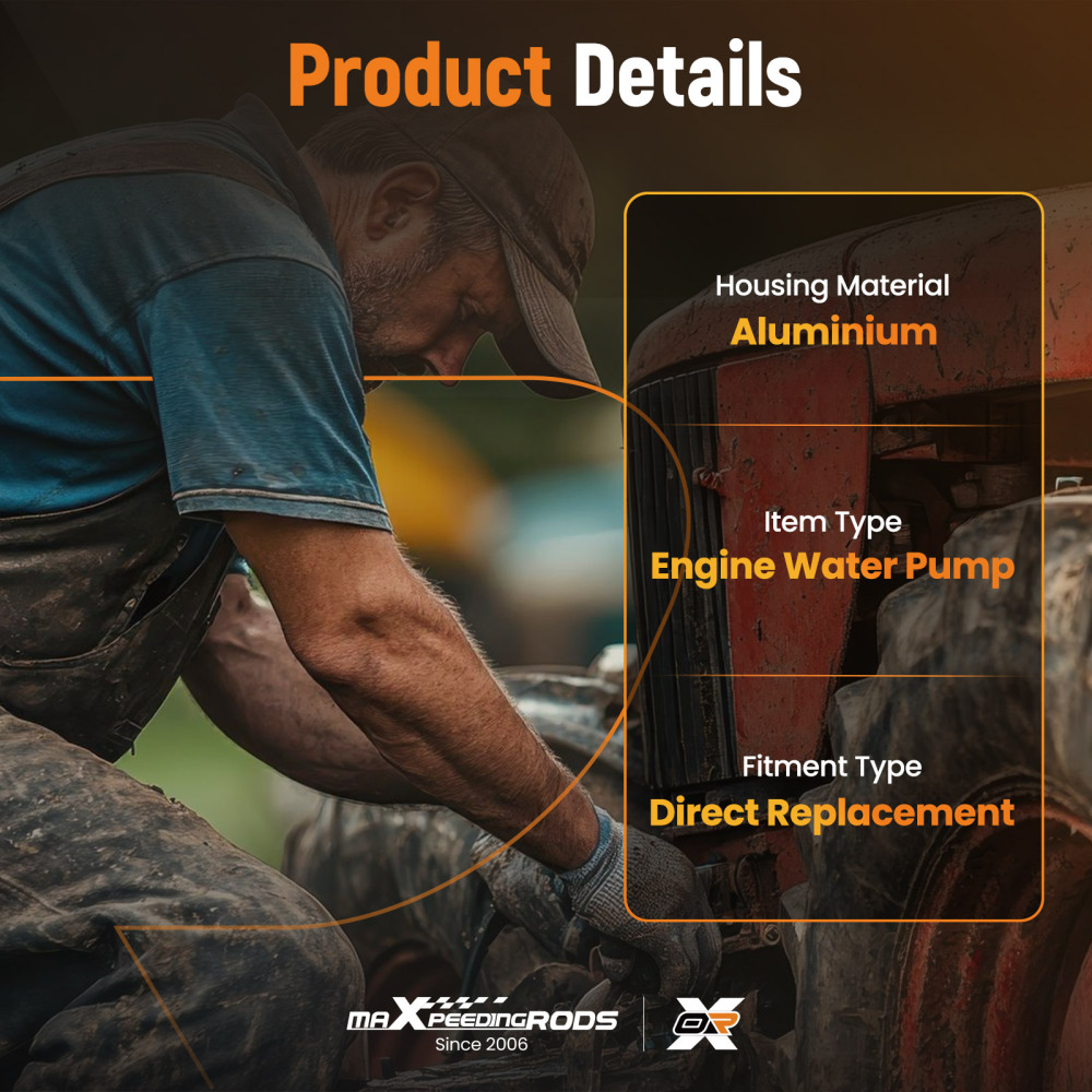 Pompa dellacqua for Komatsu FG20L8 Carrello Elevatore J15 MM4014002