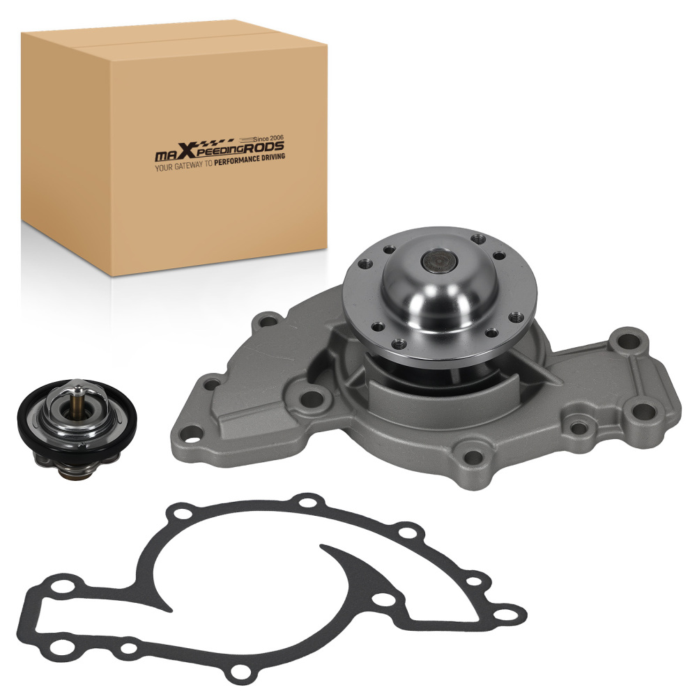Coolant Pump Thermostat compatible for Buick Park Avenue 3.8L 1996-2005 130-1780 AW5075
