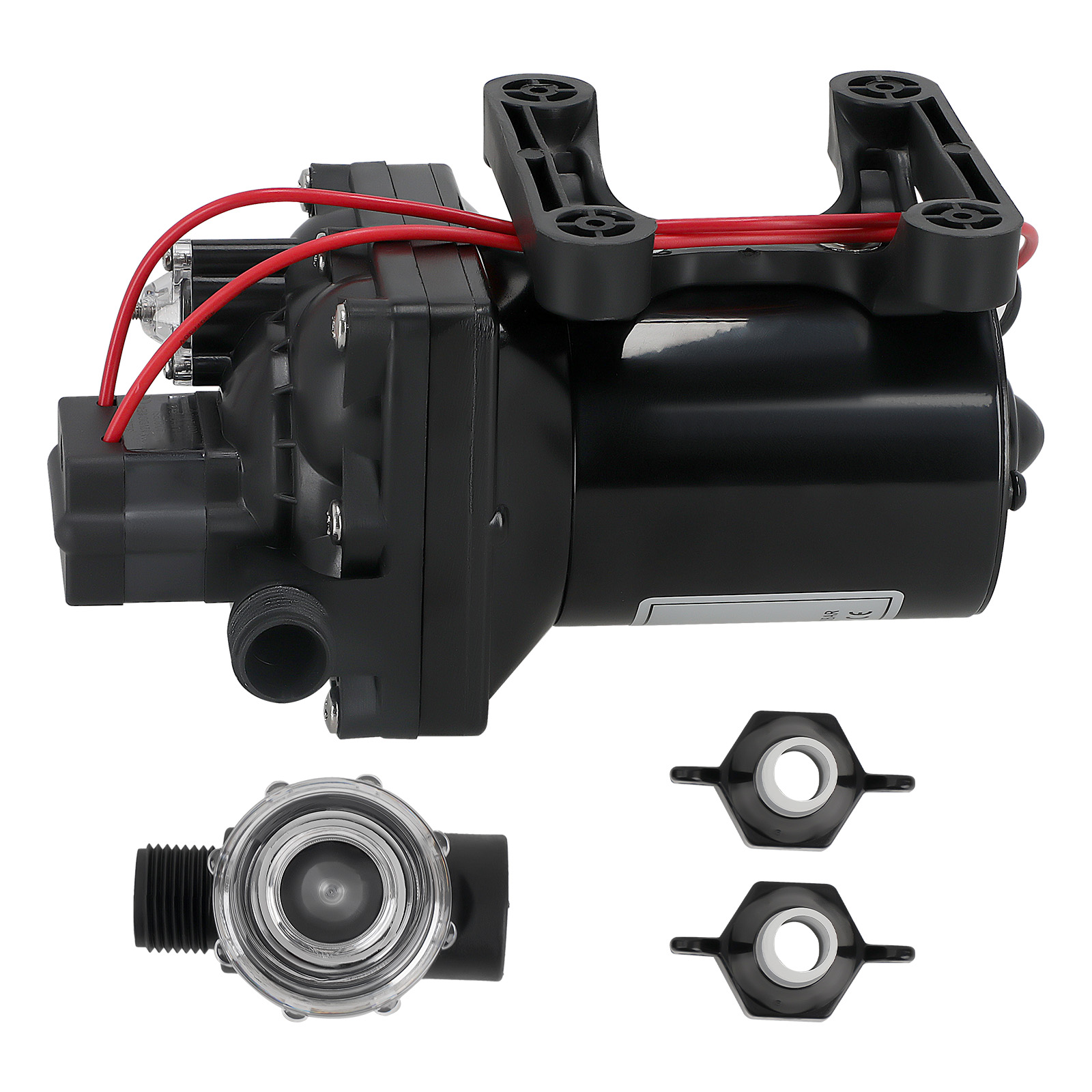 7.5A 3.0 GPM 12 VDC Water Pump + Strainer for Camper/RV/Yacht for 4008-101-A65