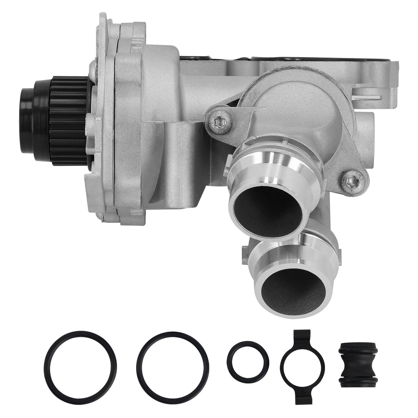 Aluminum Water Pump For A4 A3 TT compatible for VW Tiguan Jetta compatible for Golf GTI Eos Beetle CC 2.0T TSI