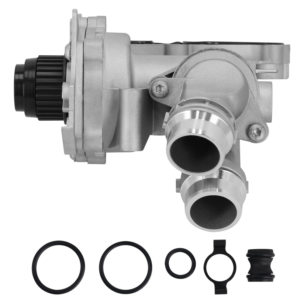 Aluminum Water Pump For A4 A3 TT compatible for VW Tiguan Jetta compatible for Golf GTI Eos Beetle CC 2.0T TSI