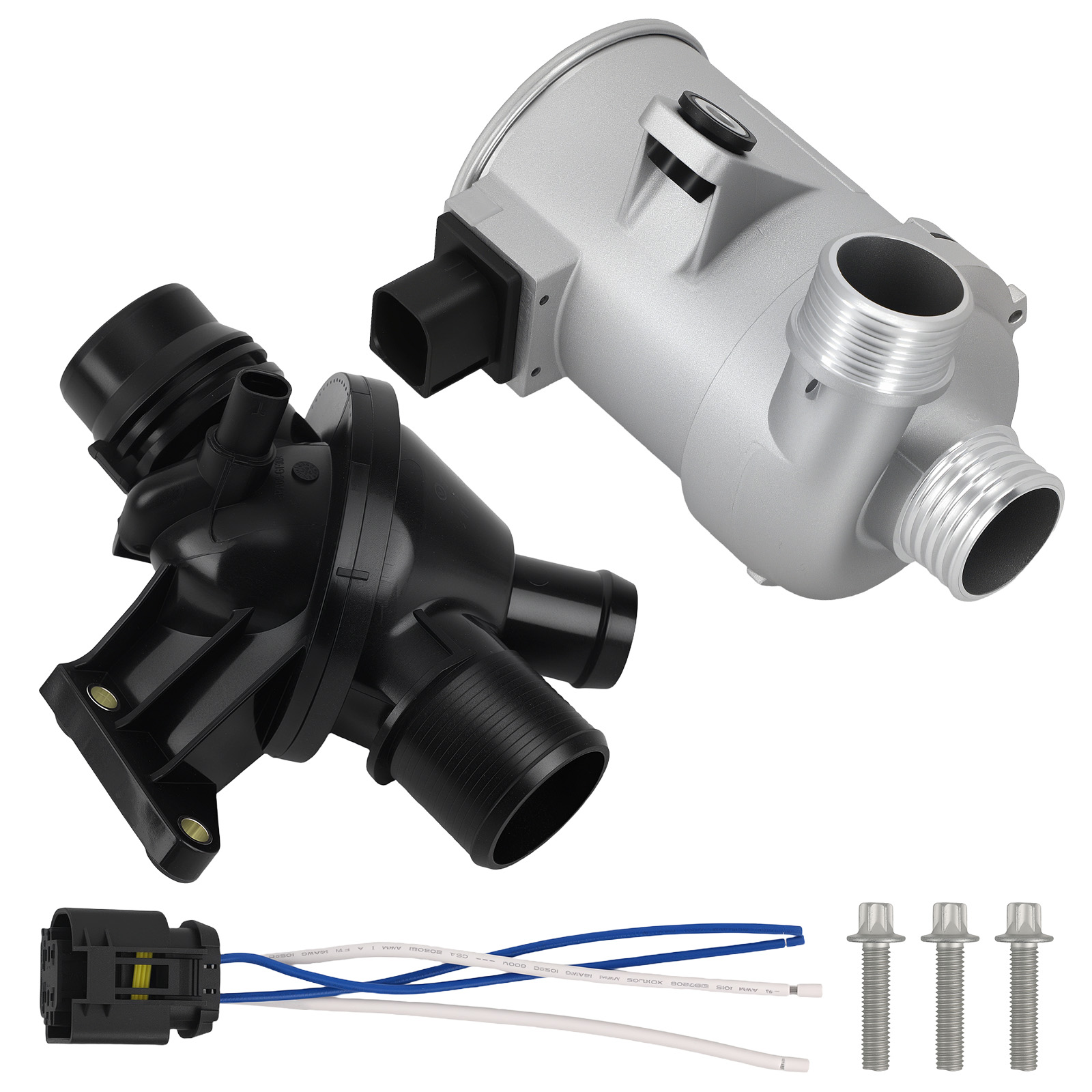 Coolant ThermostatElectric Water Pump compatible for BMW X1 X3 X4 320i 328i 11517597715