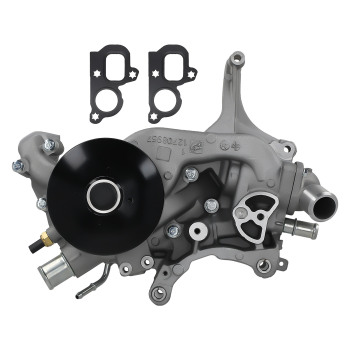 Engine Water Pump with Pulley compatible for Chevrolet Tahoe V8-6.2L 2021-2023/Compatible for Silverado