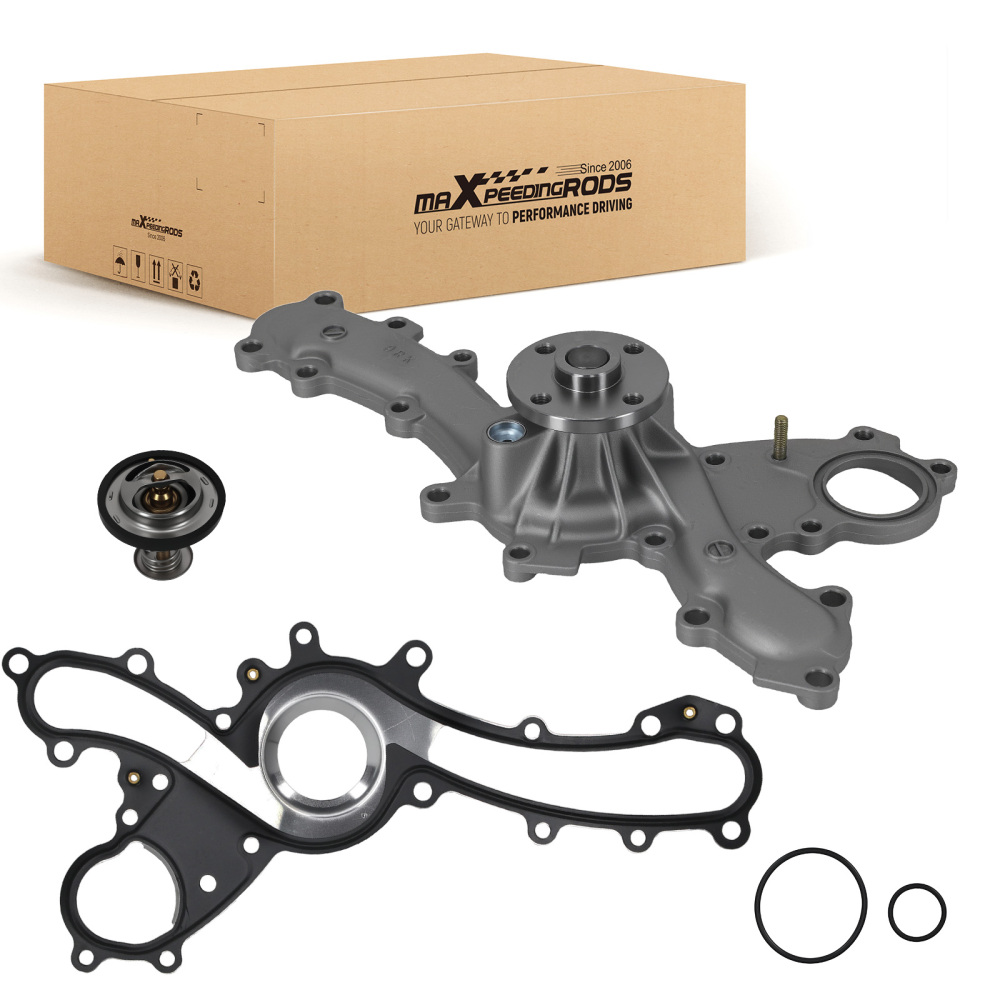 Water Pump Thermostat compatible for Lexus ES350/RX350 3.5L 2007-2015 1610009441 1610009442
