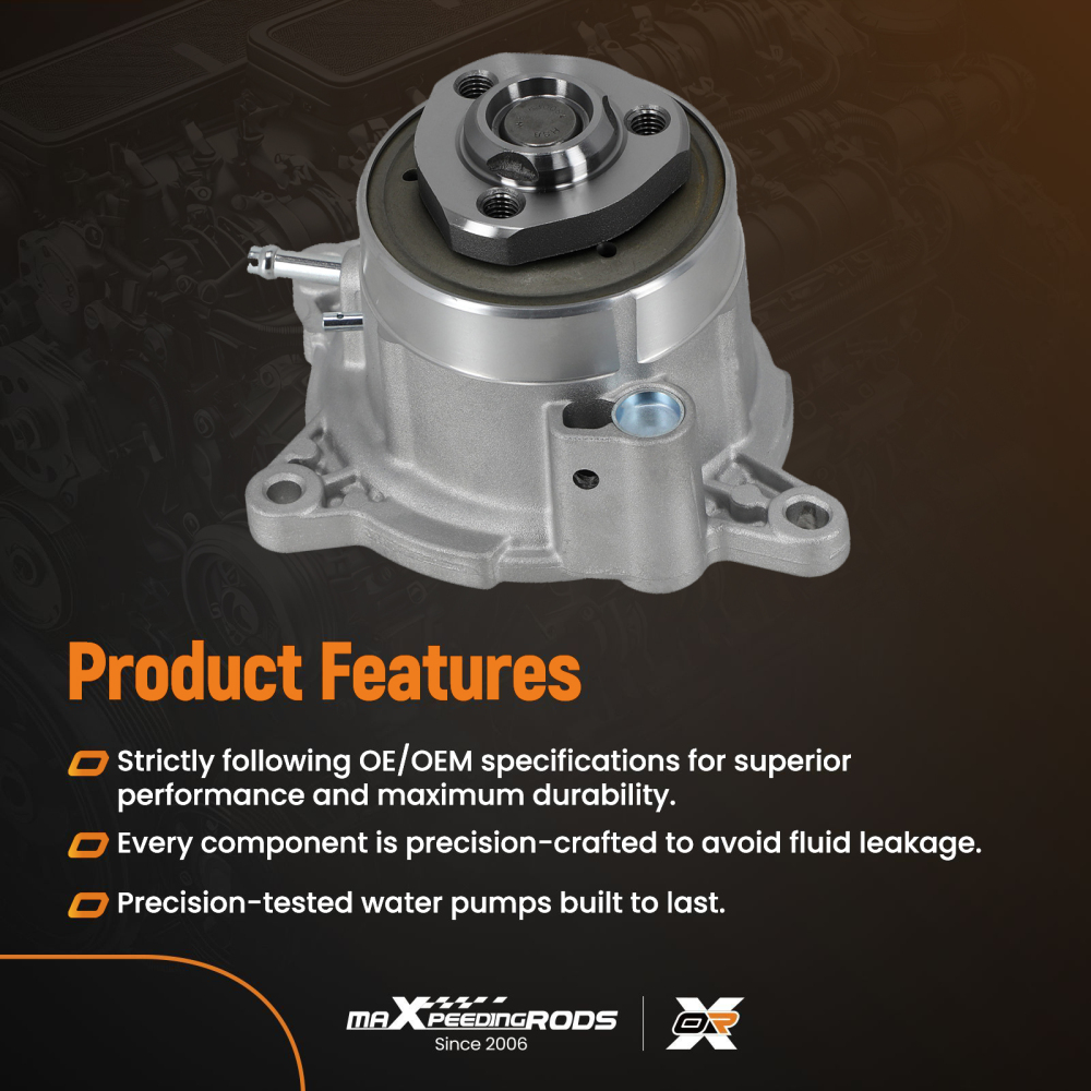 Pompa Acqua compatibile per Audi A1 A3 compatibile per Seat Ibiza compatibile per VW Golf VI 03F121004A 2010-2015 Benzina