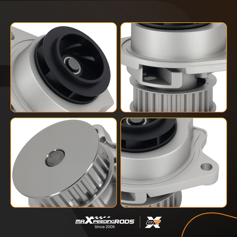 Coolant Pump Assembly compatible for Seat Ibiza compatible for VW 1.4L 036121005S 1997-2014 Petrol