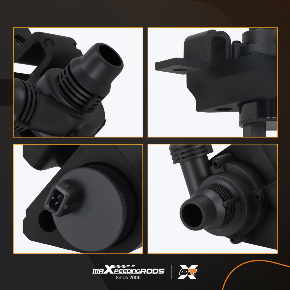 Auxiliary Coolant Pump compatible for BMW 645Ci 650i 745i 2002-2010 64116988960