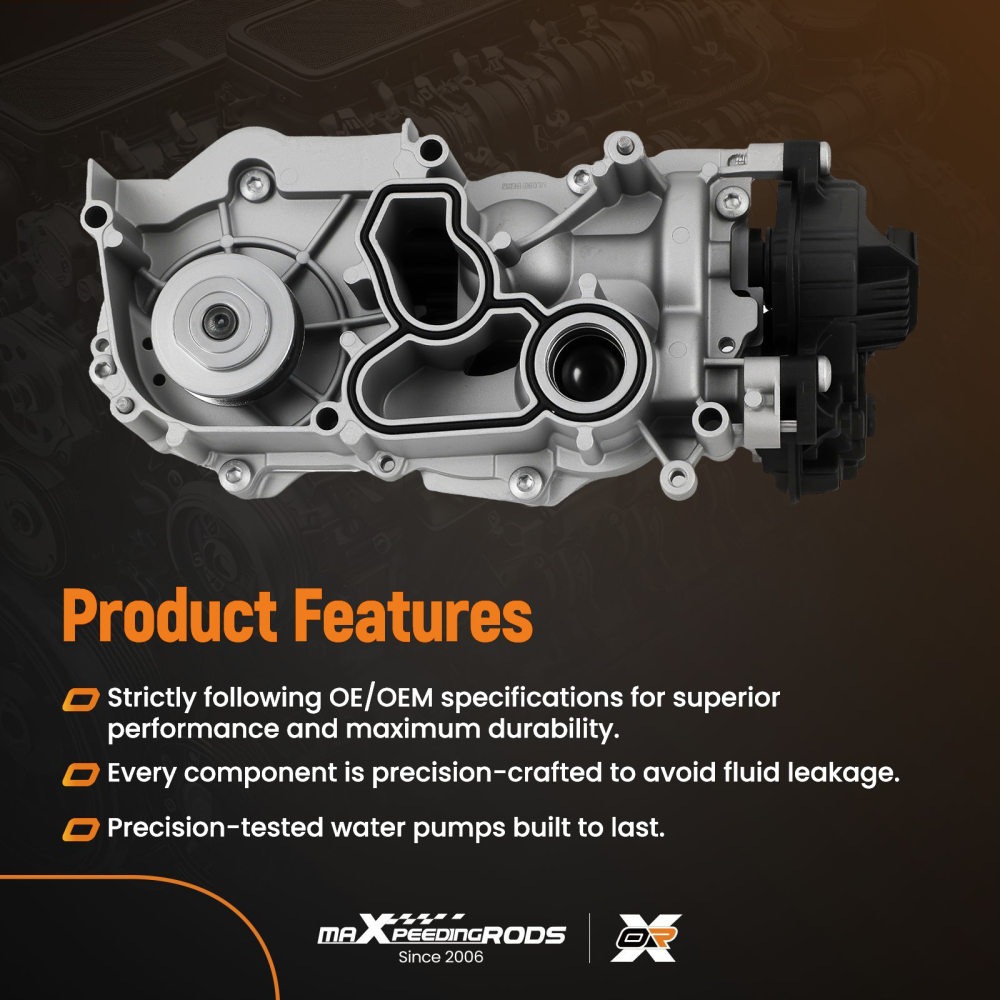 Pompa Acqua Motore compatibile per Audi/VW/Škoda/Compatibile per Seat 1.5 TSI EA211 EVO 2017- 05E121111Q