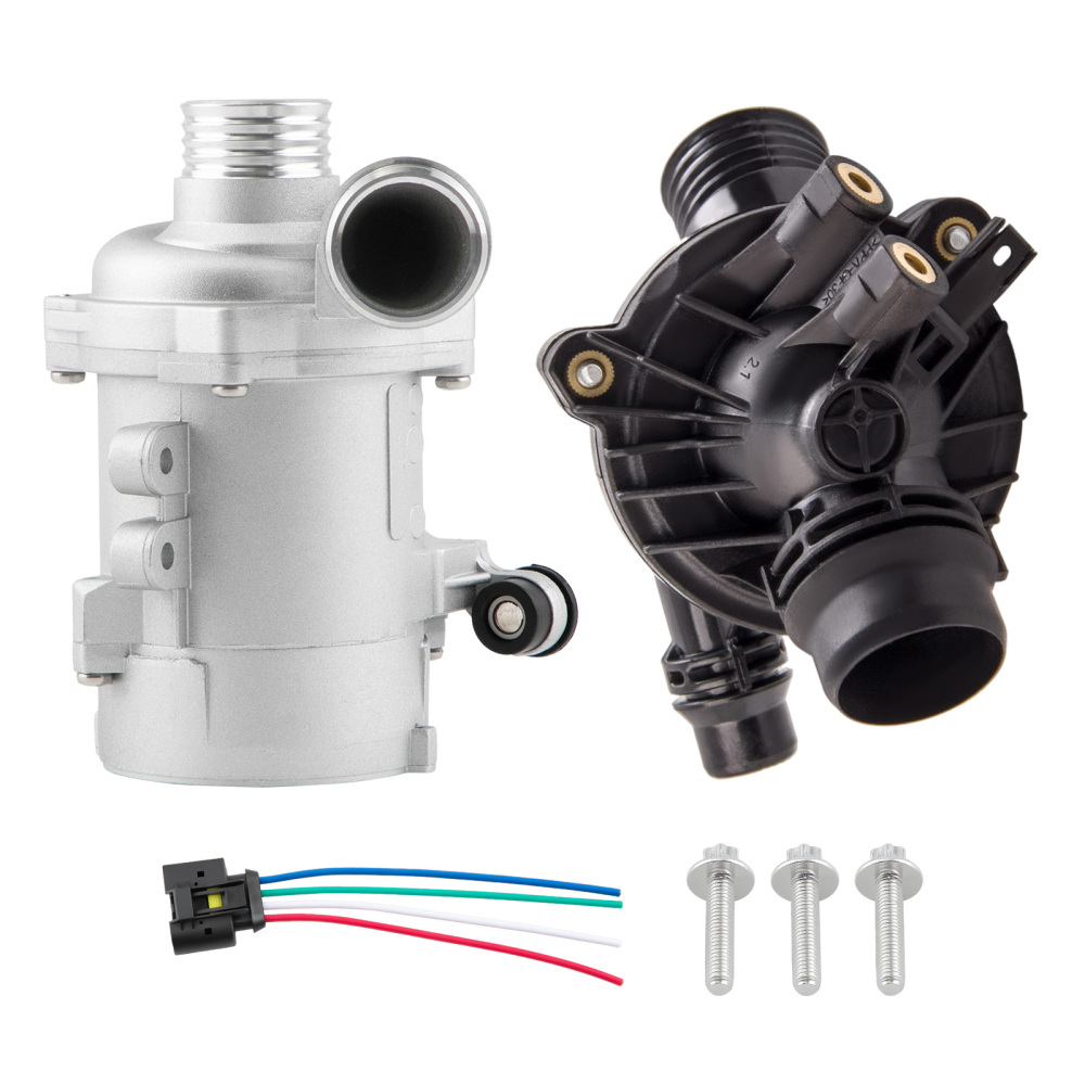 Electric Water Pump+Thermostat Kit compatible for BMW E90 130i 323i 325i 330i 3 Series New