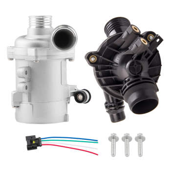 Electric Water Pump+Thermostat Kit compatible for BMW E90 130i 323i 325i 330i 3 Series New
