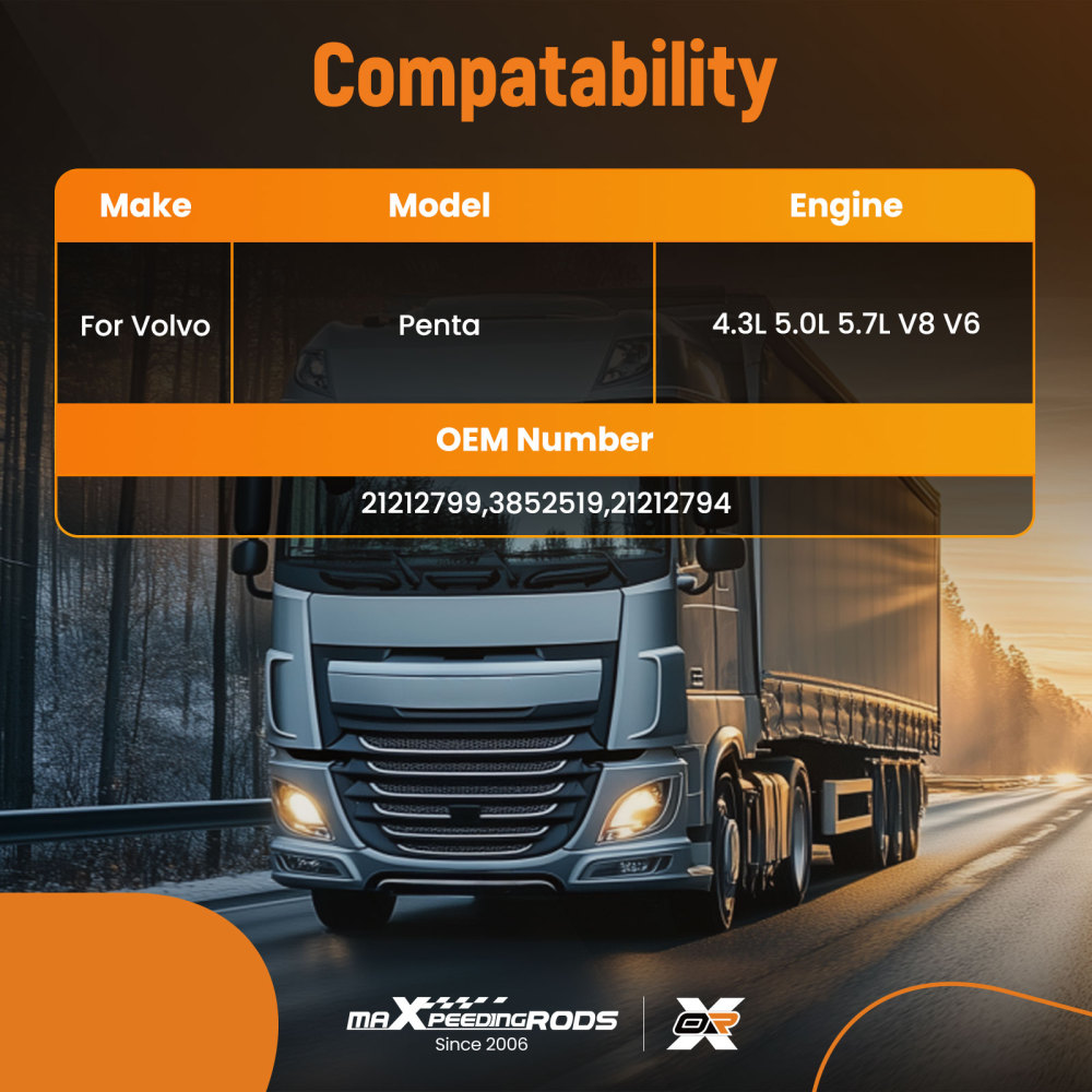 Pompa Acqua Nautica Marina compatibile per Volvo Penta 4.3L 5.0L V8 V6 GXI GL 21212799