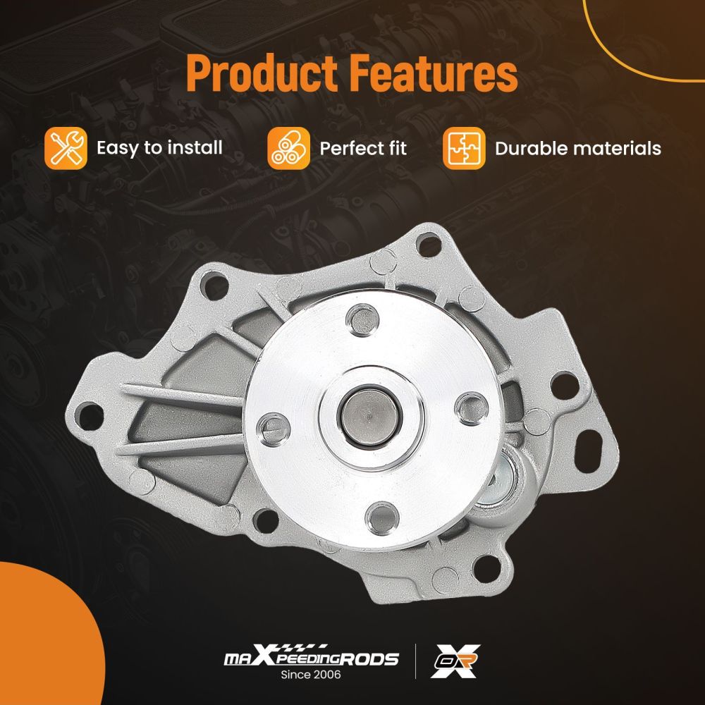 Belt Driven Water Pump compatible for Scion tC 2005-2010 16100-28040 Direct Replace