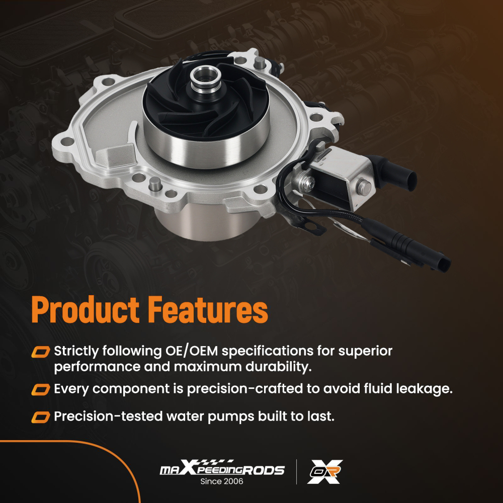 Coolant Pump compatible for Jaguar E-Pace X540 2.0D AWD 2017-2020 JDE38247