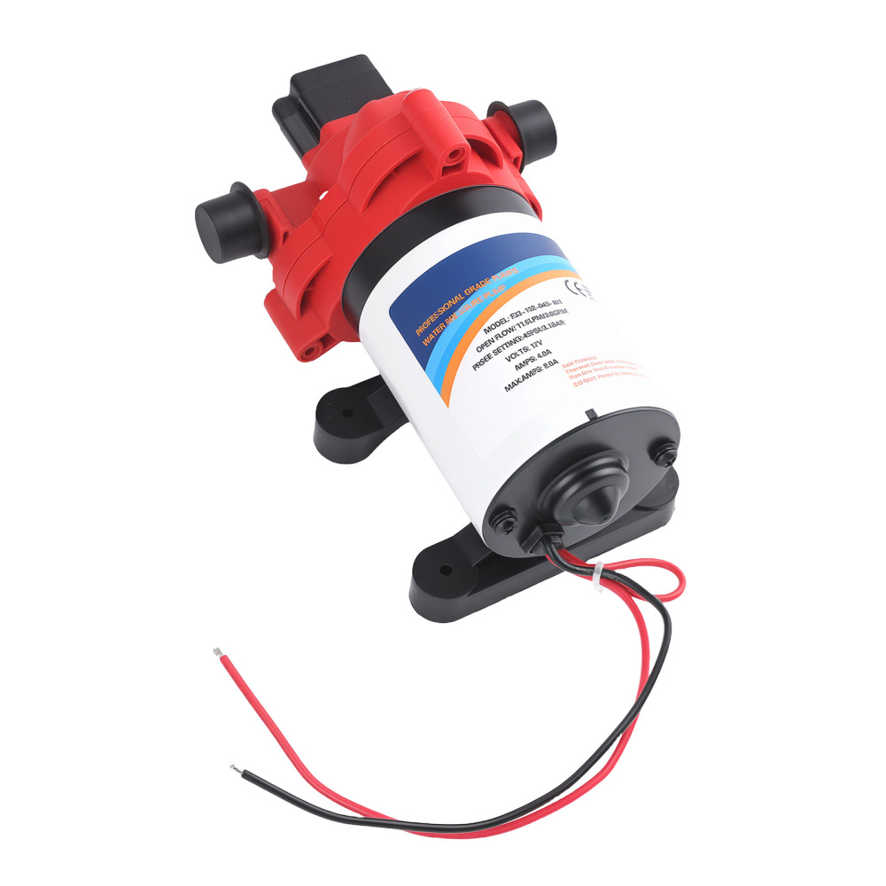 12V 3GPM Marine Water Pump for Caravan RV Boat Yacht 70PSI Washdown Kit Low Nois