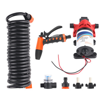12V 3GPM Marine Water Pump for Caravan RV Boat Yacht 70PSI Washdown Kit Low Nois
