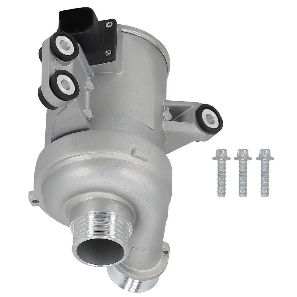 Electric Water Pump Silver compatible for BMW 335I 11517596763 11518625098 2012-2016