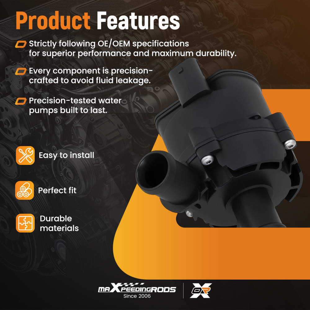 Electronic Coolant Pump for Discovery Sport L550 2.0L 2015- DX2318D474AC