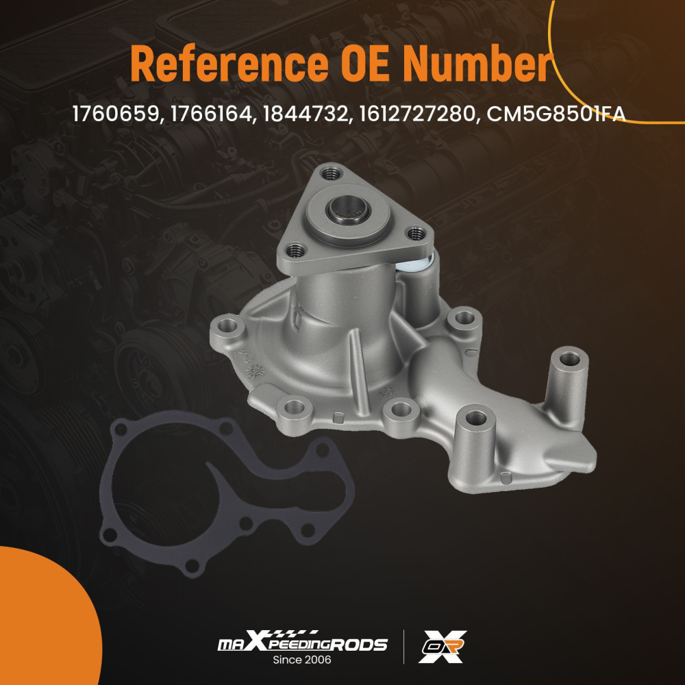 Pompa Acqua compatibile per Ford Focus Fiesta C-Max 1.0 EcoBoost 2012-2022 CM5G8501FA