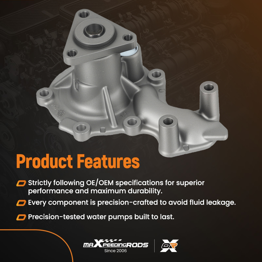 Pompa Acqua compatibile per Ford Focus Fiesta C-Max 1.0 EcoBoost 2012-2022 CM5G8501FA